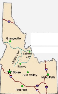 Middle Fork Main Salmon Maps Stanley Lodging And Travel Rocky